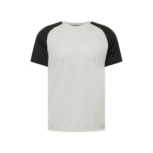 ZIENER Funkční tričko 'Nabalis'  světle šedá / černá