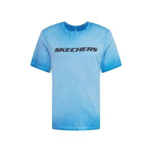 Skechers Performance Tričko  modrá / černá
