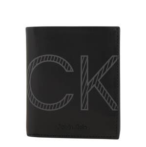 Calvin Klein Peněženka  černá / šedá