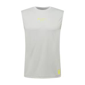 Champion Authentic Athletic Apparel Funkční tričko  šedá / žlutá