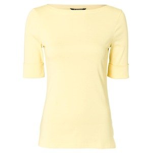 Lauren Ralph Lauren Tričko 'JUDY'  pastelově žlutá