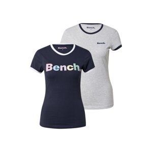 BENCH Tričko  námořnická modř / světlemodrá / pastelově žlutá / světle šedá / světle růžová