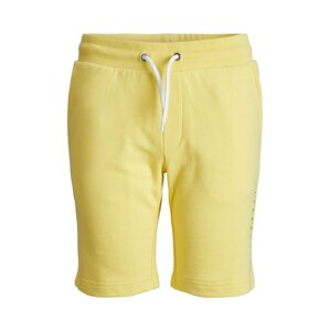 Jack & Jones Junior Kalhoty  žlutá