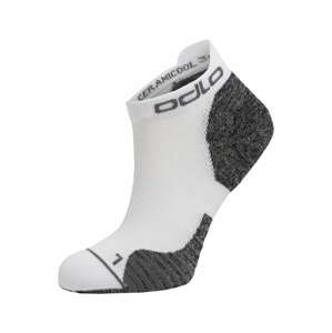 ODLO Sportovní ponožky 'Ceramicool' antracitová / bílá