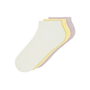 NAME IT Ponožky 'Vira'  žlutá / krémová / fialová