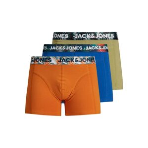 Jack & Jones Junior Spodní prádlo 'Hutley'  modrá / olivová / mix barev / meruňková