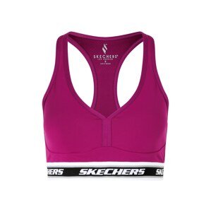 Skechers Performance Sportovní podprsenka červenofialová / černá / bílá