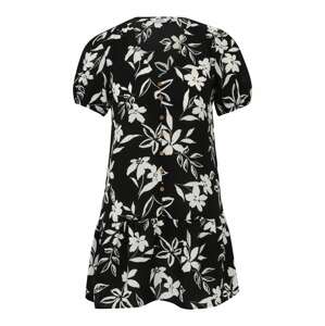 Dorothy Perkins Petite Košilové šaty černá / přírodní bílá