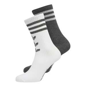 ADIDAS ORIGINALS Ponožky  bílá / šedý melír