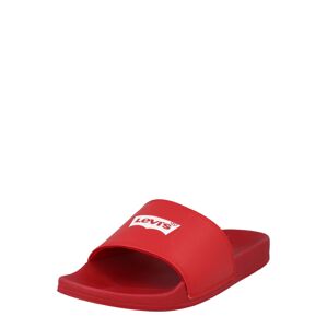 LEVI'S Plážová/koupací obuv 'JUNE'  červená / bílá
