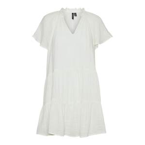 Vero Moda Petite Košilové šaty 'Sabina' přírodní bílá