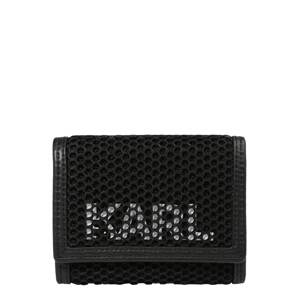 Karl Lagerfeld Peněženka  černá / bílá