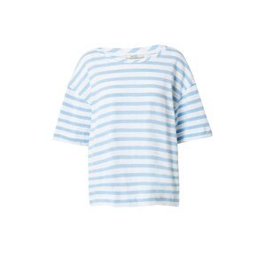 ESPRIT Tričko  kouřově modrá / bílá