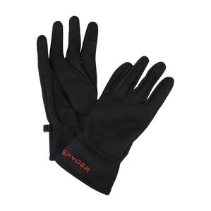 Spyder Sportovní rukavice 'BANDIT'  černá / šedý melír