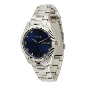 FOSSIL Analogové hodinky  modrá / stříbrná