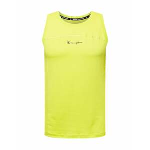 Champion Authentic Athletic Apparel Funkční tričko  limone / černá
