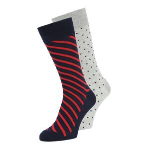 Polo Ralph Lauren Ponožky  námořnická modř / šedý melír / červená