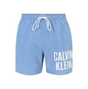 Calvin Klein Plavecké šortky  modrá / bílá