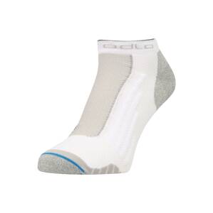 ODLO Sportovní ponožky  šedá / bílá