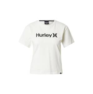 Hurley Funkční tričko krémová / černá