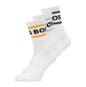 BOSS Black Ponožky  kari / světle žlutá / antracitová / černá / bílá