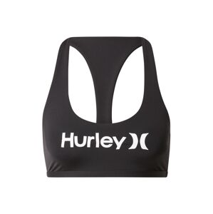 Hurley Sportovní svršek bikin černá / bílá