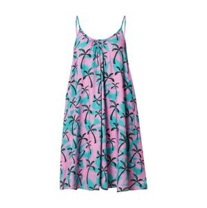 Femi Stories Letní šaty 'NAYE'  tyrkysová / pink / černá