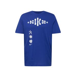 NIKE Funkční tričko 'WILD RUN'  královská modrá / bílá
