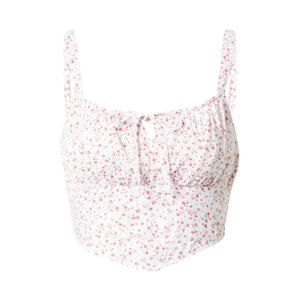 HOLLISTER Top  pink / offwhite