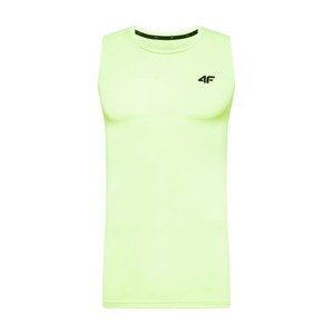4F Funkční tričko  svítivě zelená / černá