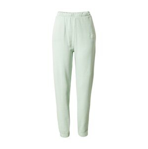 GUESS Sportovní kalhoty 'DIANE'  pastelově zelená / bílá