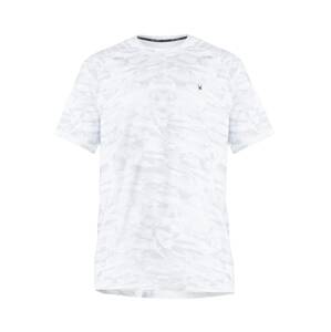 Spyder Funkční tričko  světle šedá / bílá