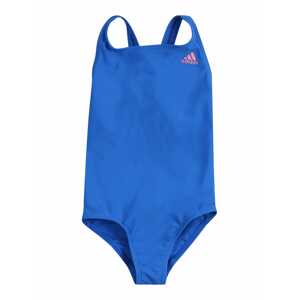 ADIDAS PERFORMANCE Sportovní plavky  modrá / růžová