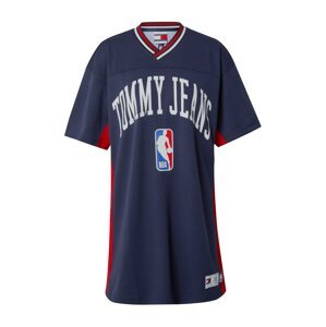 Tommy Jeans Šaty 'NBA-W9'  námořnická modř / šedá / červená