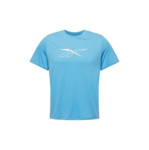 Reebok Sport Funkční tričko 'Workout Ready Supremium'  modrá / bílá