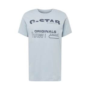 G-Star RAW Tričko  noční modrá / opálová