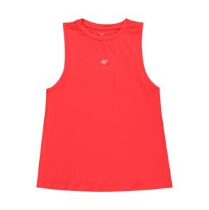 4F Funkční tričko  oranžově červená