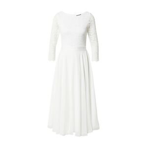 SWING Společenské šaty  bílá