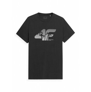 4F Funkční tričko  antracitová / světle šedá