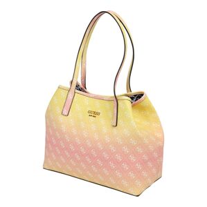 GUESS Nákupní taška 'Vikky'  žlutá / růžová