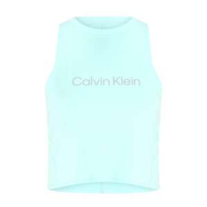 Calvin Klein Performance Sportovní top  tyrkysová / šedá