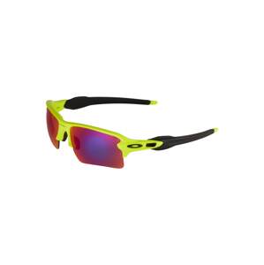OAKLEY Sportovní sluneční brýle 'FLAK 2.0' svítivě žlutá / červenofialová / černá