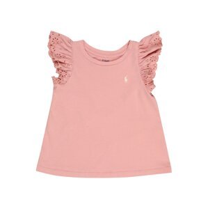 Polo Ralph Lauren Tričko  růžová / bílá