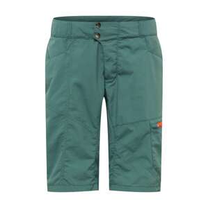 VAUDE Sportovní kalhoty 'Tamaro' zelená / oranžová