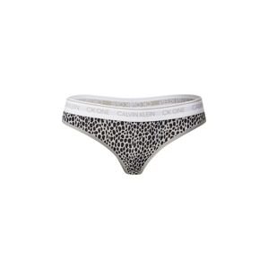 Calvin Klein Underwear Tanga světle šedá / černá / bílá