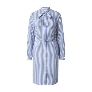 SEIDENSTICKER Košilové šaty modrá / bílá