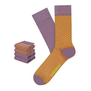 CHEERIO* Ponožky zelená / fialová / oranžová