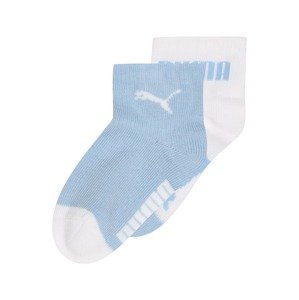 PUMA Ponožky  nebeská modř / bílá