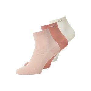 Lauren Ralph Lauren Ponožky  krémová / khaki / růže / starorůžová