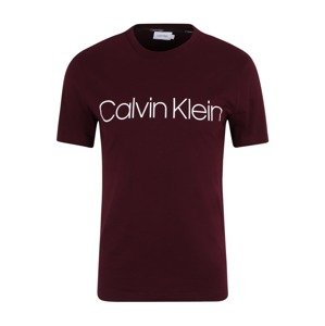 Calvin Klein Tričko  lilek / bílá